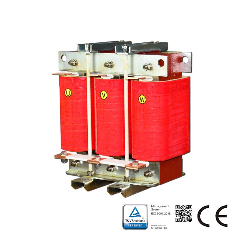 Load Choke dedicated for electric vehicle motor drives testing 500A