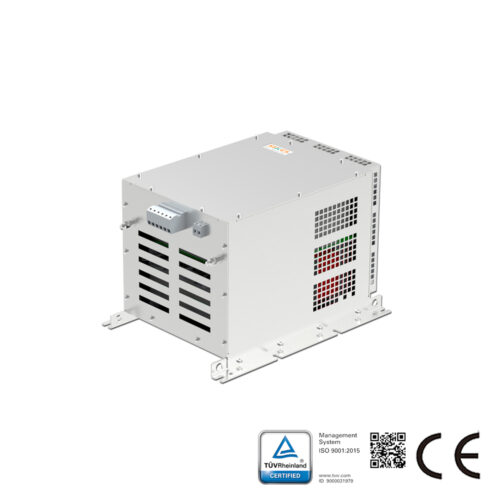 SC630F5-150-006와 호환되는 Fans-tech EC 팬용 고조파 필터. 필터 1개로 최대 5개의 팬을 구동할 수 있습니다.