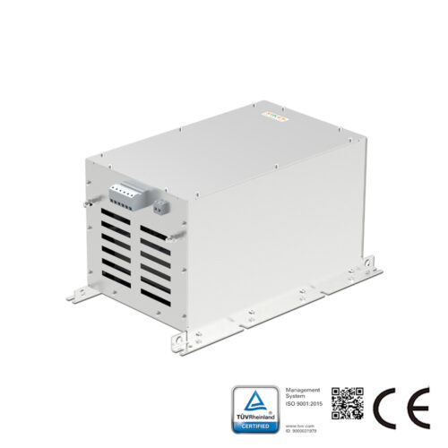 SC560F5-150-008와 호환되는 Fans-tech EC 팬용 고조파 필터. 필터 1개로 최대 2개의 팬을 구동할 수 있습니다.
